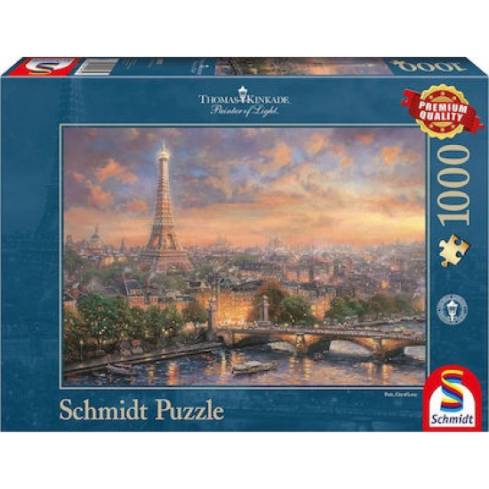 ﻿Schmidt Spiele – Puzzle Παρίσι 2D 1000 Κομμάτια