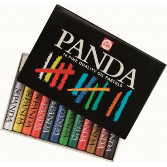 Λαδοπαστέλ Royal Talens Panda 12 Χρώματα