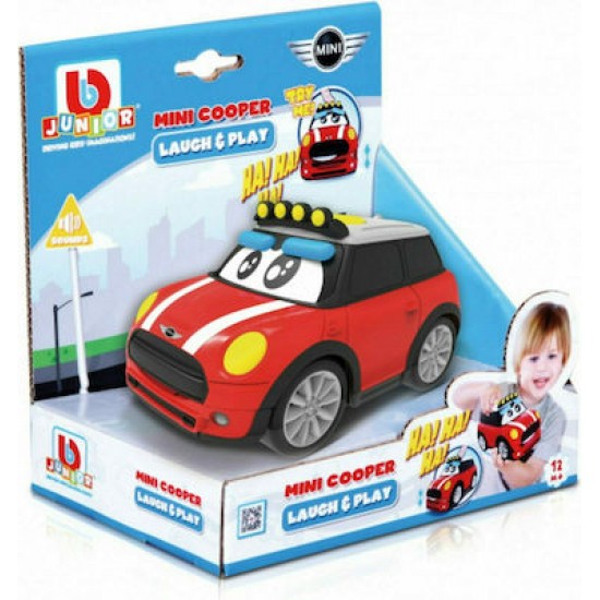 Bburago Αυτοκινητάκι Laugh & Play Mini Cooper