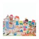 FLOSS & ROCK – FLOOR PUZZLE 60 pcs. with "Rainbow Fairy" pop-out figures