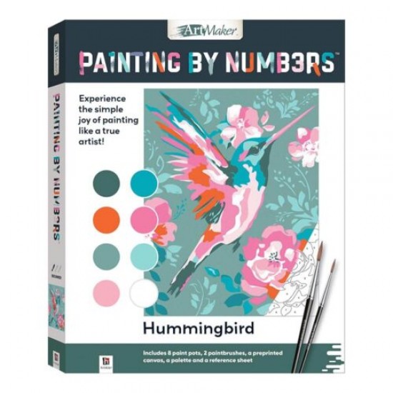 Ζωγραφική με αριθμούς : Hummingbird