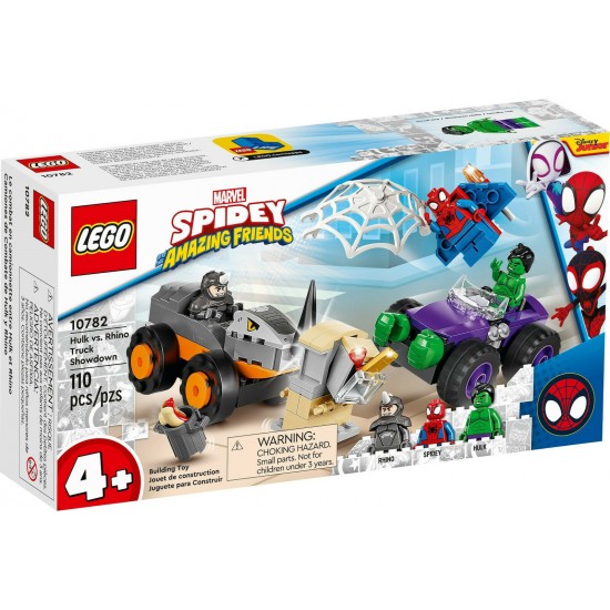 LEGO Spidey Hulk VS Rhino Truck Showdown (10782)