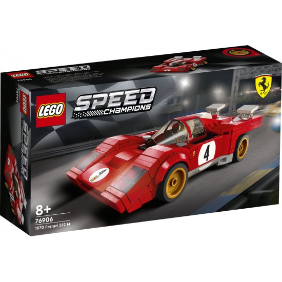 Lego Speed Champions 1970 Ferrari 512 M για 8+ ετών (76906)