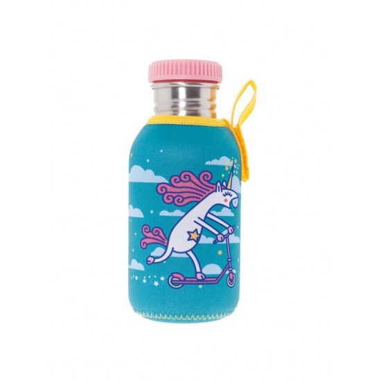 Παγούρι Laken/Katuki Saguyaki Unicorning-Basik Bottle- 500ml - με θήκη