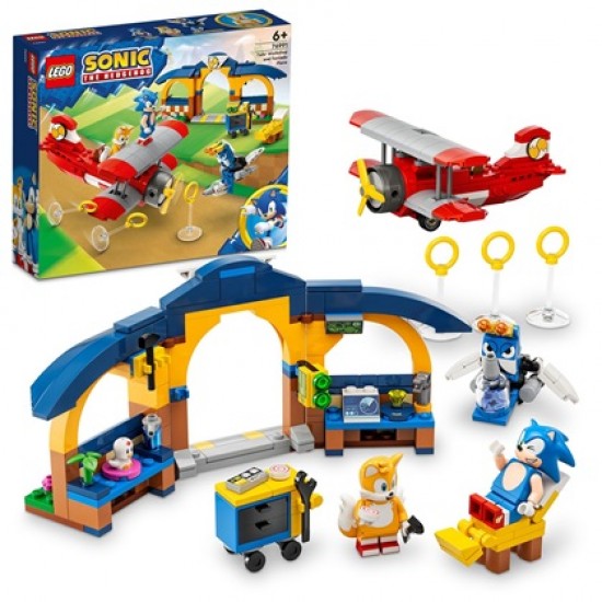 LEGO Sonic The Hedgehog Tails' Workshop & Tornado Plane