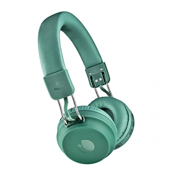 NGS Artica Chill Over-Ear Bluetooth 5.0 Ασύρματα Αναδιπλούμενα Ακουστικά σε χρώμα πράσινο της μέντας