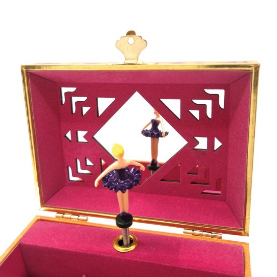 Svoora Musical Jewelry Box ‘Celestial’ with Ring Holder & Wide Mirror ‘Aurora’’