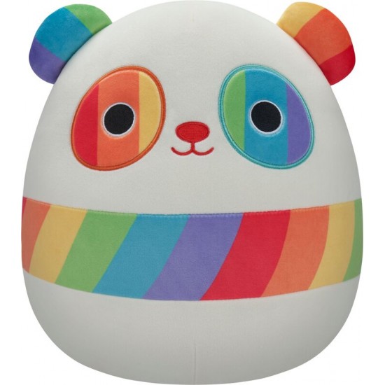 Squishmallows Λούτρινο Pride Rainbow Panda 30εκ