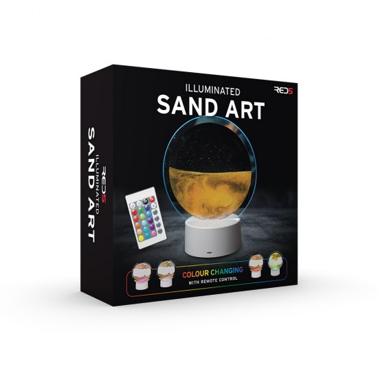The Source – Illuminated Sand Art – Δυναμική ζωγραφική με άμμο σε 3D Κλεψύδρα