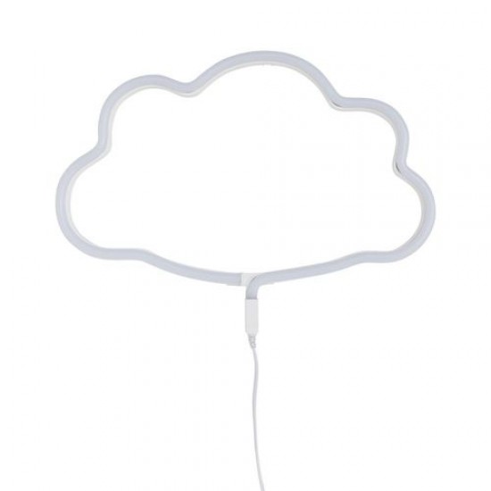 Neon style light: Cloud - yellow (A Little Lovely Company)