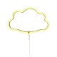 Neon style light: Cloud - yellow (A Little Lovely Company)