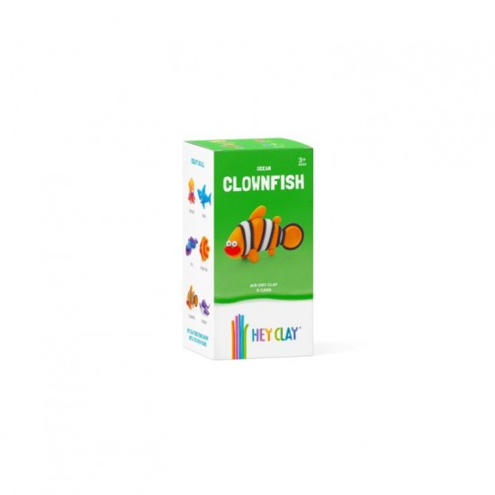 Claymates Clownfish Κατασκευές από πηλό Hey Clay
