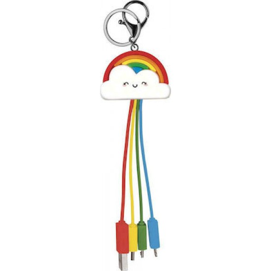 LEGAMI LINK UP MULTIPLE CHARGING CABLE – RAINBOW