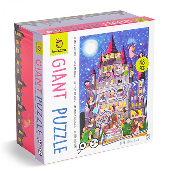 Castle puzzle with fairies and elves Ludattica