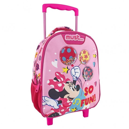 Kids Backpack with trolley - Must Minnie Mouse