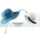 KiETLA sun reversible Cotton Hat - Swimming Pool