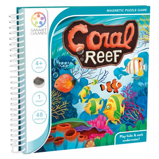 Smartgames επιτραπέζιο μαγνητικό 'Coral Reef' (48 challenges)