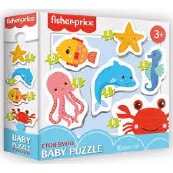 Baby Fisher Price Puzzle - The Animals